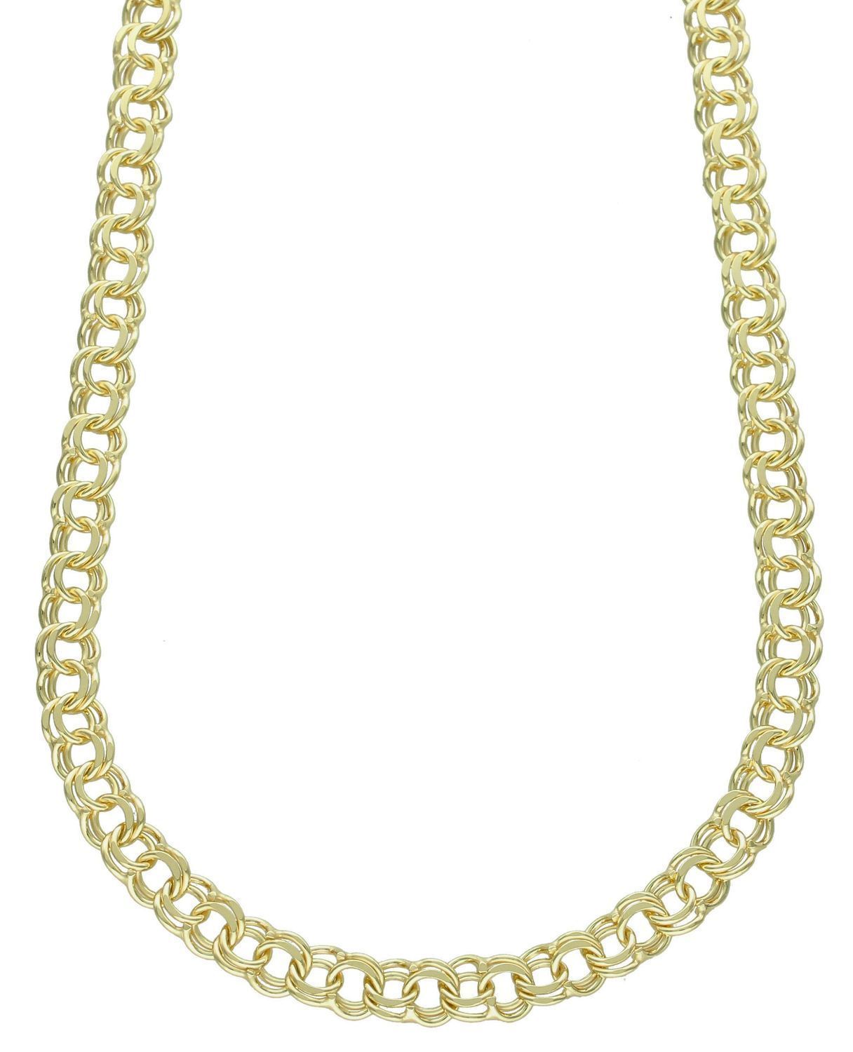  srebrny łańcuszek pozłacany garibaldi 925 5,4 mm DIA-LAN-12527-925 męski damski elegancki biżuteria (1).jpg